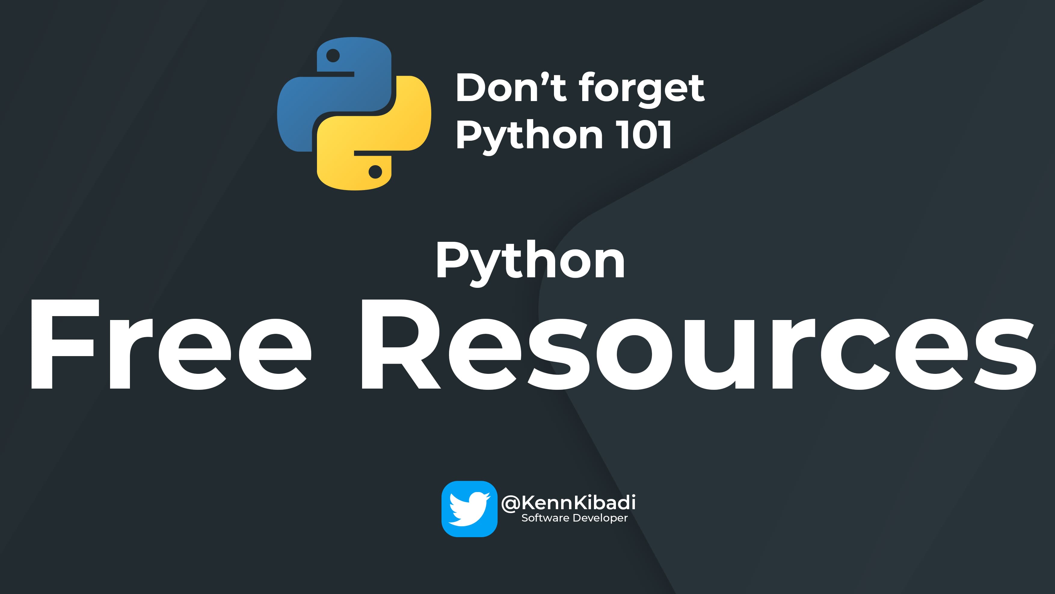 Discover Amazing Python Resources FOR FREE!
